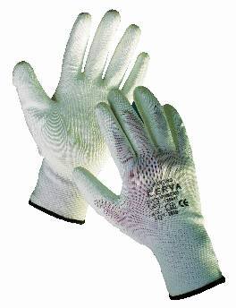 BUNTING Nylon Arbeitshandschuhe, Handschuhe weiß 11