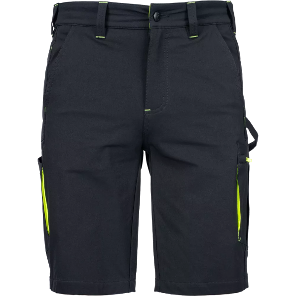 L-SURE DAWSON leichte Short, Stretchmaterial schwarz