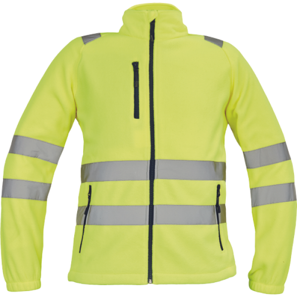 ALMERIA HV Herren-Fleece-Sweatshirt Warnschutz