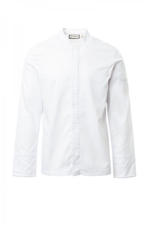 SUPREME Kochjacke Herren BW / Lycra® T400®, Langarm