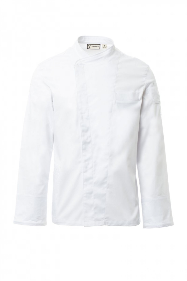 ROYAL Kochjacke Herren BW / Lycra® T400®, Langarm