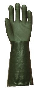 Handschuhe aus Polymer,  grün, 40 cm VPE 10 Paar