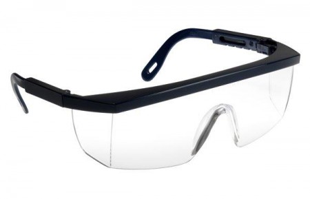 ECOLUX Schutzbrille Blaue Brillenarme 