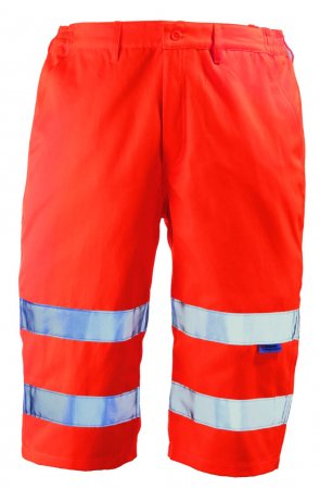 PATROL  Shorts, Warnshorts, Arbeitsshorts orange/schwarz
