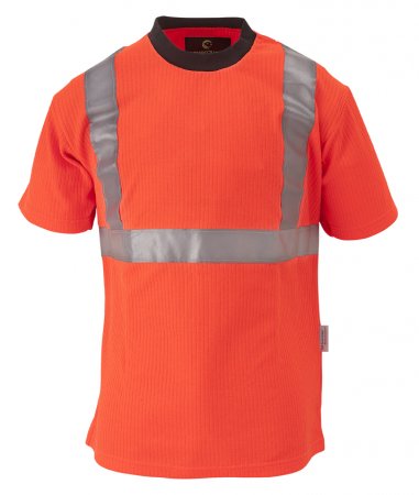 YARD T-Shirt Hi-Viz orange, Doppelreflexstreifen 3M