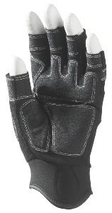 Halbhandschuh aus synthetisches Leder, Handschuh Ohne Finger