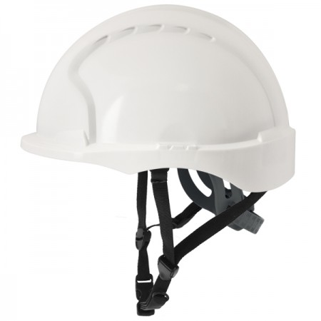 JSP EVO3® Linesman Kinnriemen Helm, Mikroschirm,  Ratschenverschluss & 3D Einstellung mit 4-Punkt Kinnriemen 