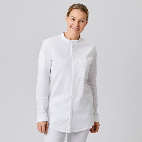 Funktions-Jacke slim fit mit Polo Piqué, langarm