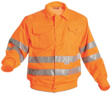 KOROS Warnschutzjacke, Sommer, orange 230g/m² EN471 52