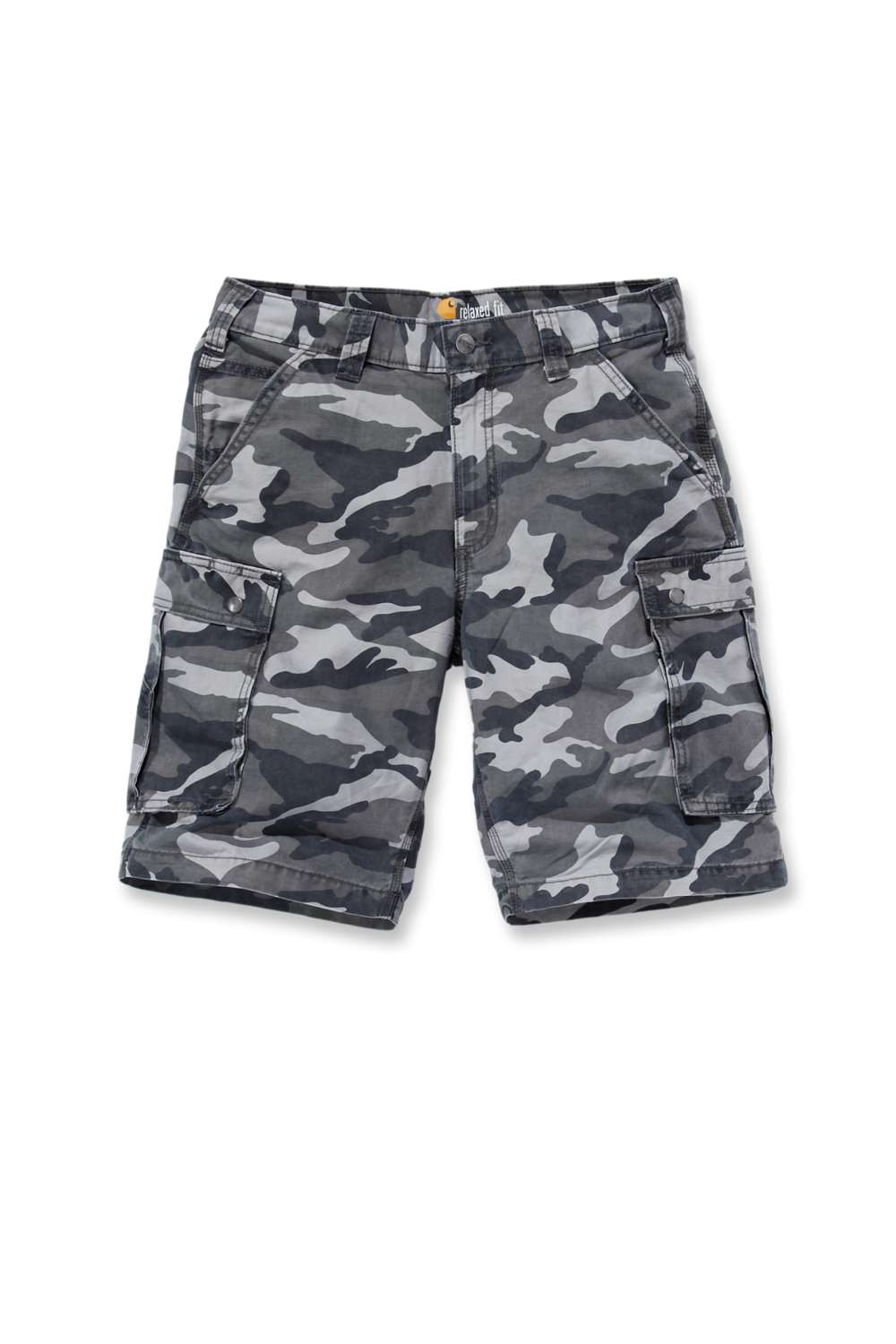 RUGGED CARGO CAMO Herren Arbeitsshort Relaxed Fit, Camouflage