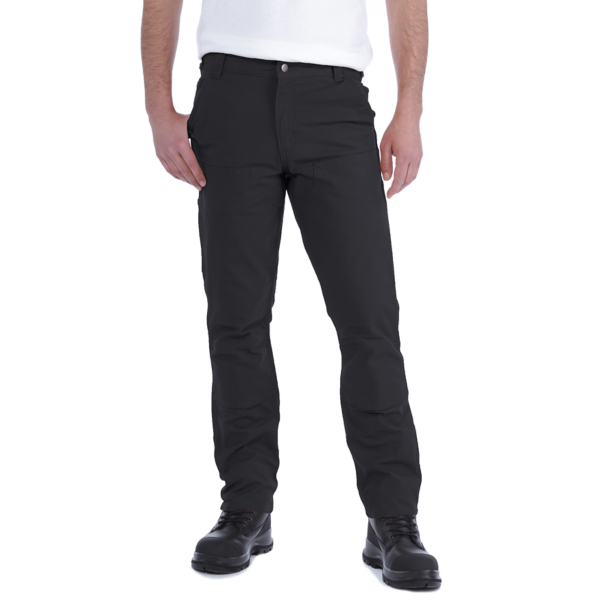 Stretch Canvas Hose gerader Schnitt Herren