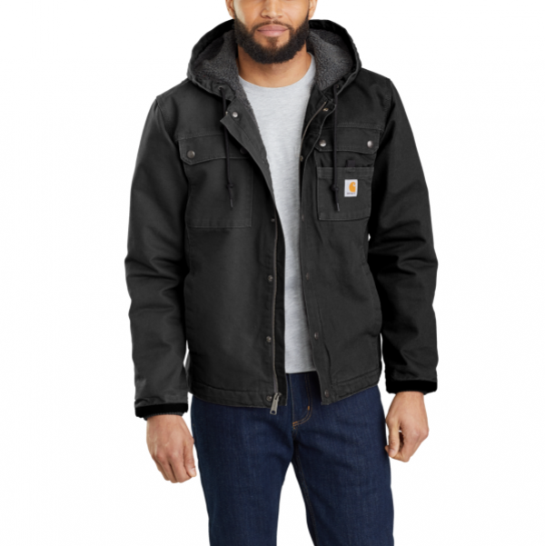 Carhartt 100% BW Duck Jacke Kapuze, gefüttert