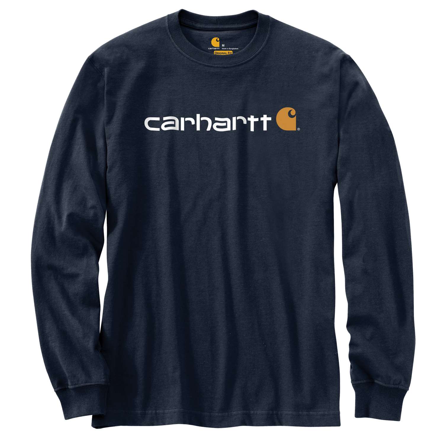 Carhartt Langarmshirt, Core-Logo