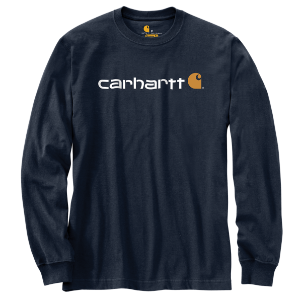 Carhartt Langarmshirt Mit Core-Logo-Aufdruck