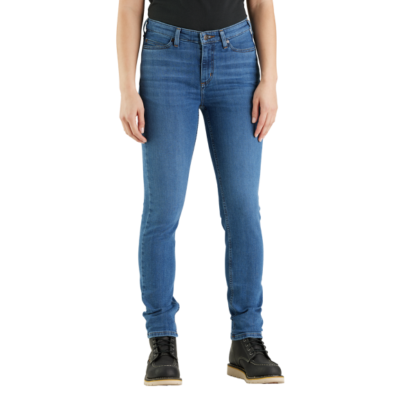 Schmale Jeans mit eng zulaufendem Bein