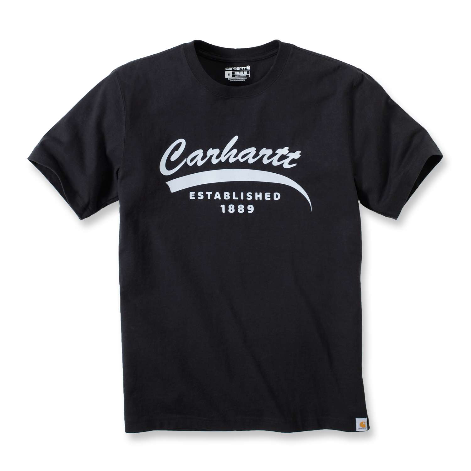 Kurzarm-T-Shirt mit Carhartt Print