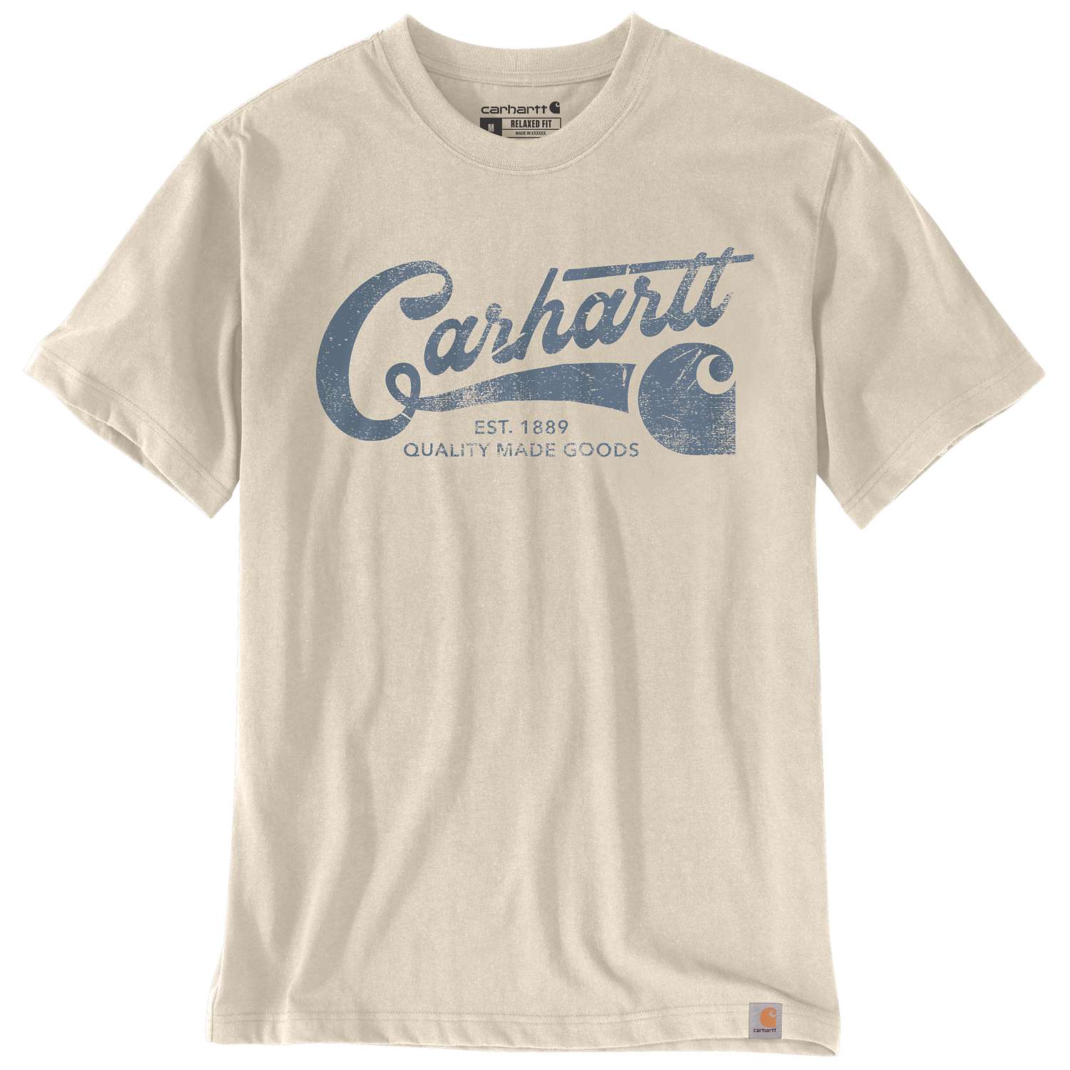 Kurzarm-T-Shirt mit Carhartt Print
