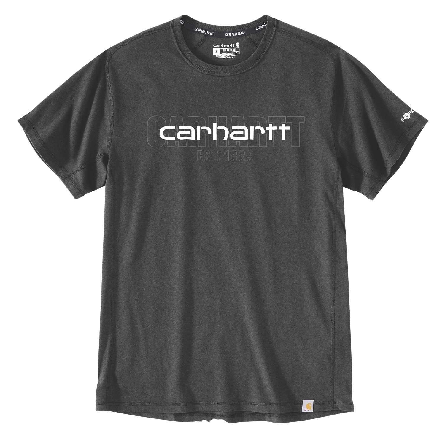 Herren Force™ T-Shirt, Carhartt Print