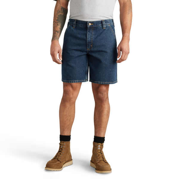 Denim Utility Shorts