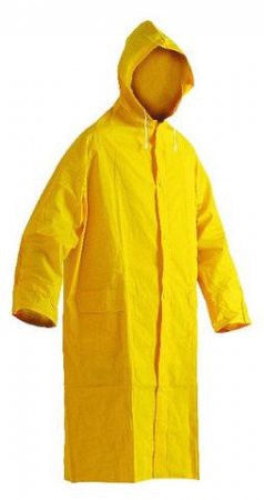 CETUS Regenschutzmantel Regenbekleidung Regenmantel gelb