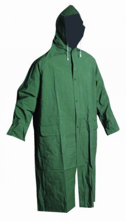 CETUS Regenschutzmantel grün PVC, Regenbekleidung