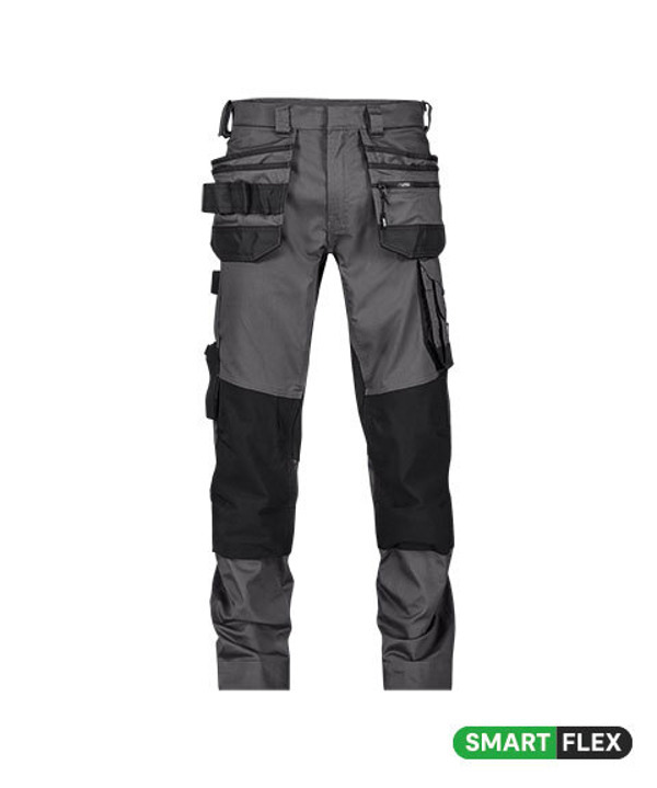 DASSY® Flux Next Stretch-Arbeitshose mit Holstertaschen und Kniepolstertaschen +/- 245 g/m²