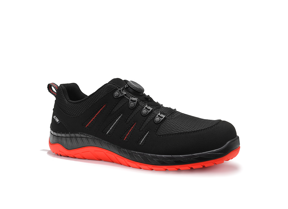 MADDOX Compo BOA® black-red Low ESD S3S Sicherheitshalbschuh