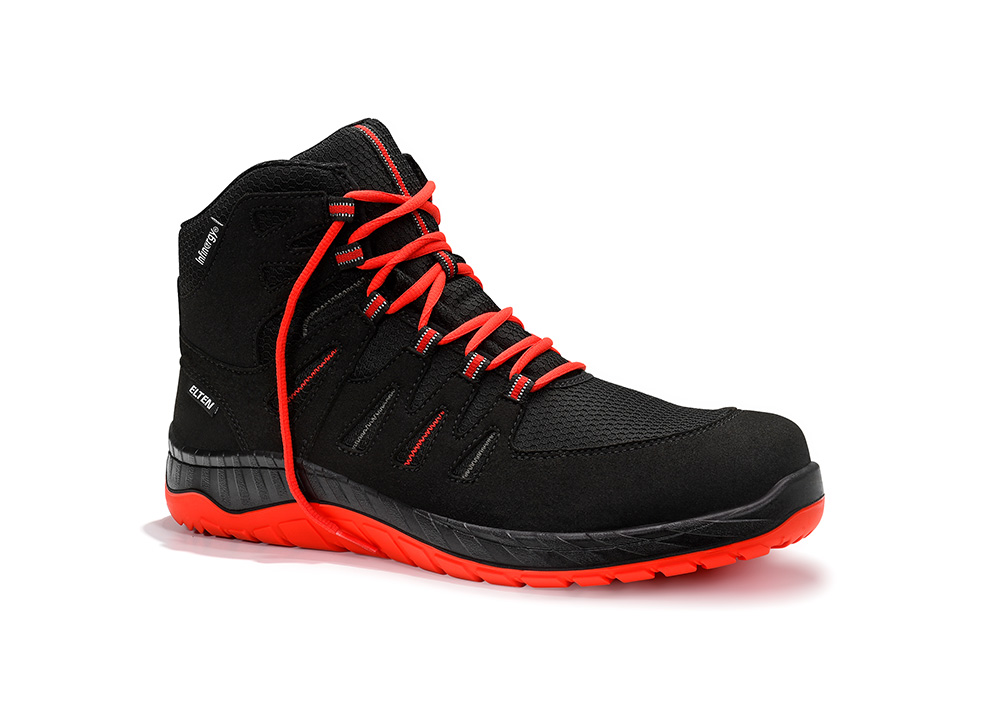 MADDOX Compo black-red Mid ESD S3S Sicherheitsschnürstiefel