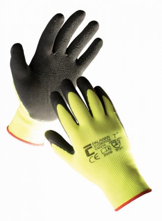 PALAWAN Winter Handschuhe Nylon mit Latex Beschichtung