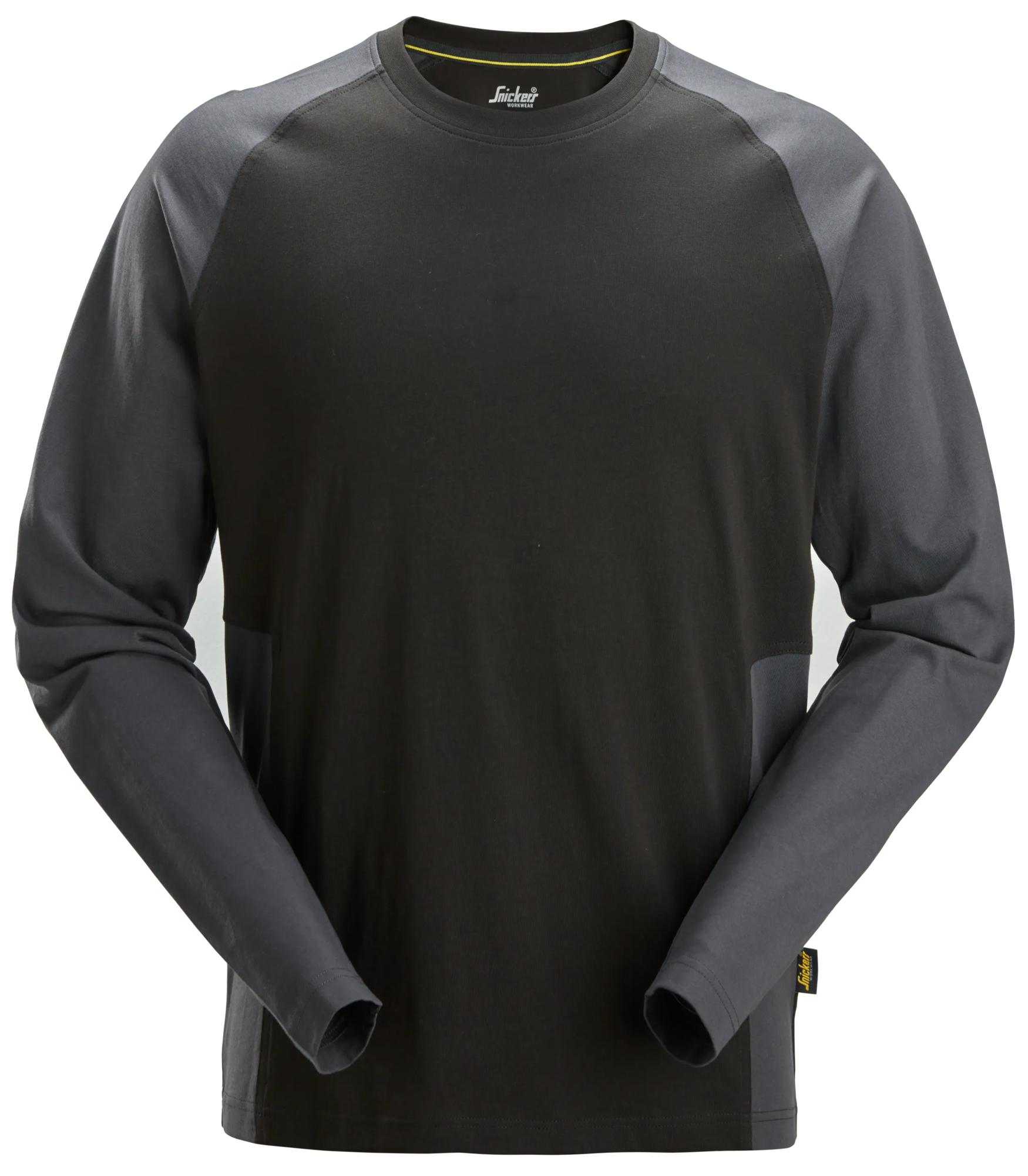 2-farbiges Langarmshirt