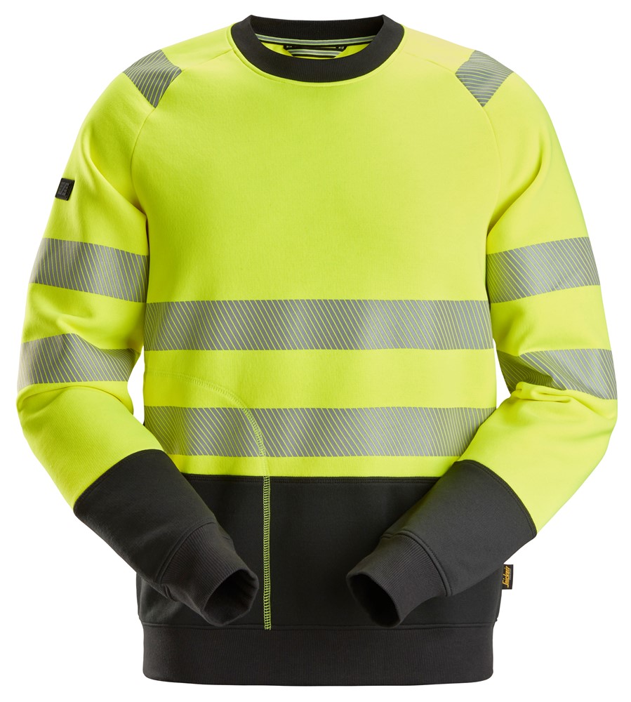 High-Vis, Sweatshirt, Kl. 2;Warnschutz T-Shirt 