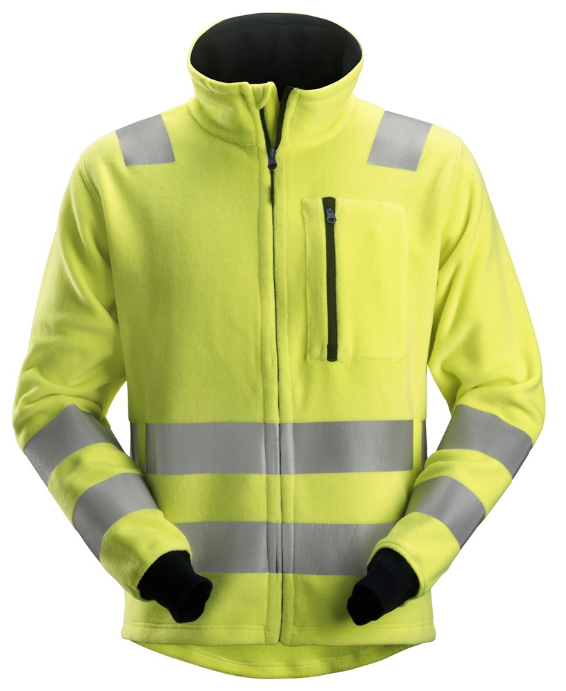 ProtecWork High-Vis Fleece Arbeitsjacke, Kl. 3 Flammschutzjacke 