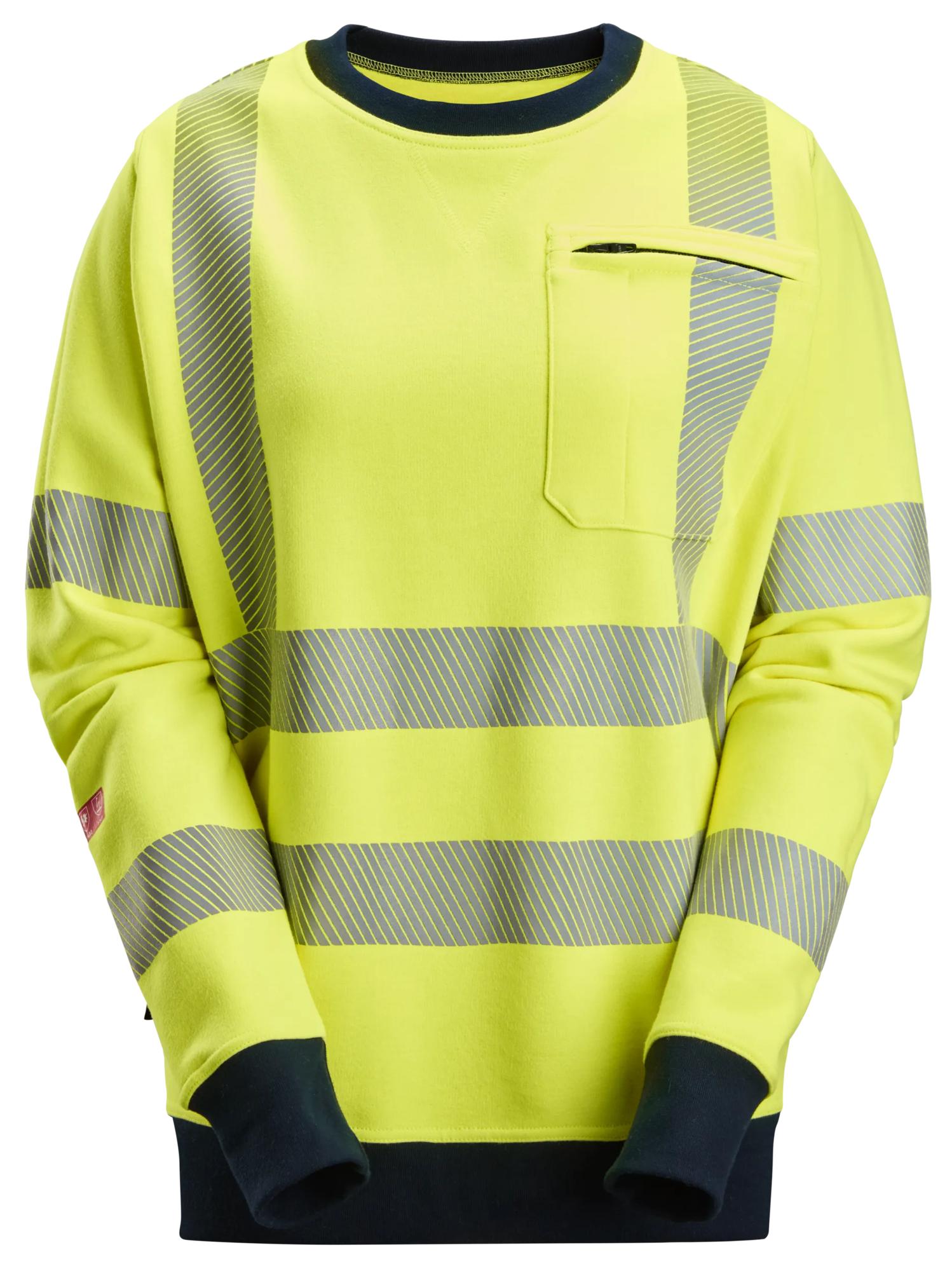 ProtecWork High-Vis Sweatshirt, Kl. 3