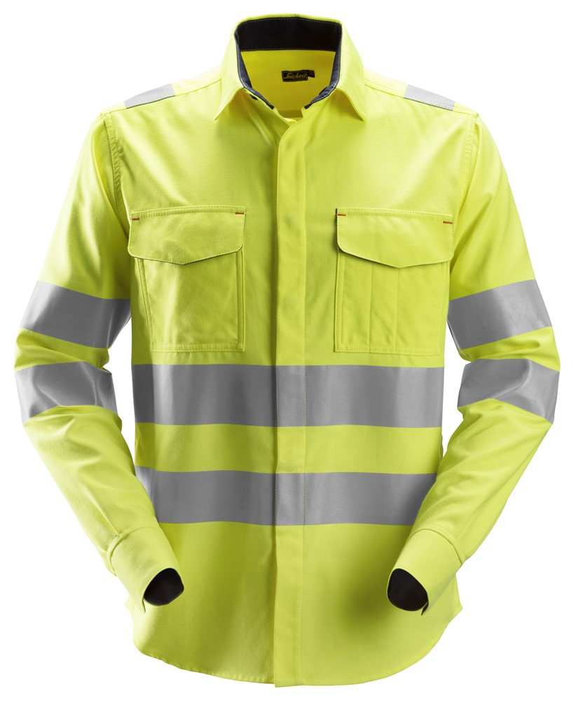 ProtecWork High-Vis Arbeitshemd, Kl. 3 Flammschutzbekleidung (nicht spezifiziert) 